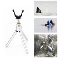 new foldable winter ice tools fishing rod holder rods rests pole support stand telescopic tripod