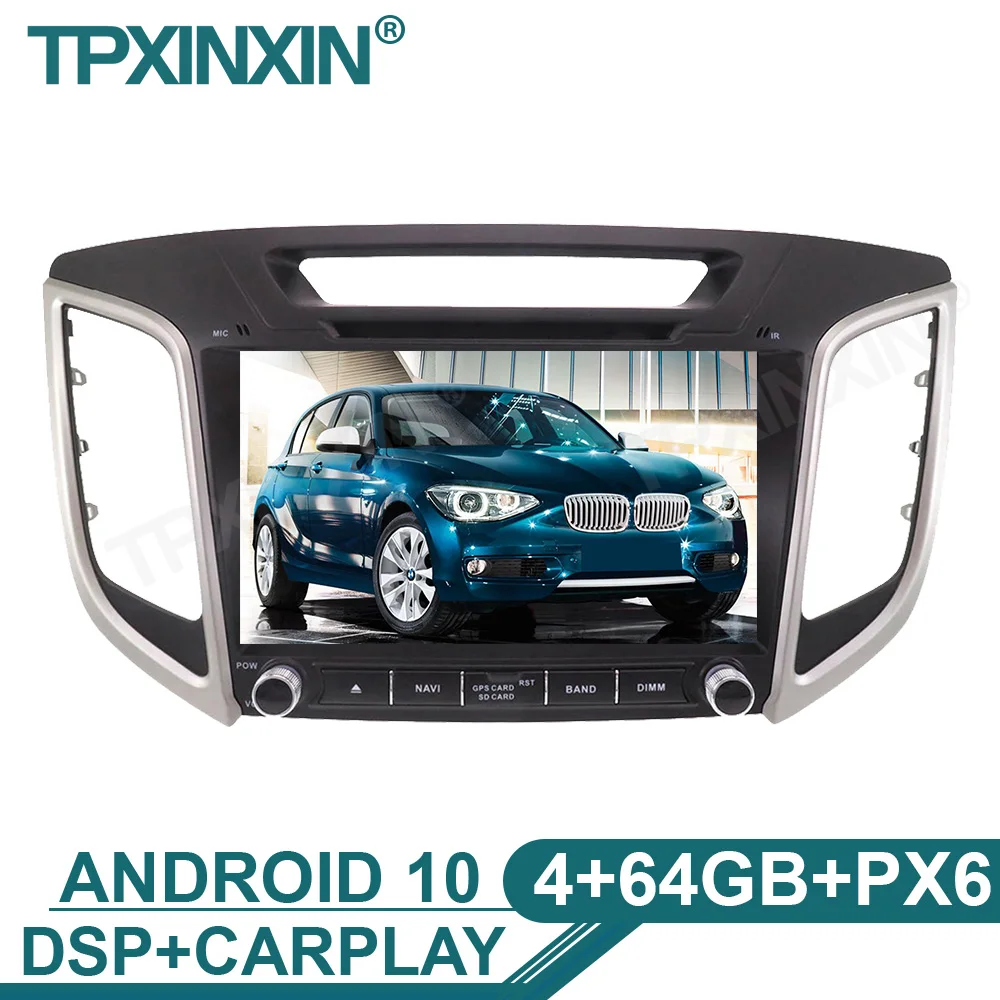 

Мультимедийный плеер для Hyundai IX25, стерео-система на Android 10, 4 Гб ОЗУ, 64 Гб ПЗУ, с GPS Навигатором, типоразмер 2DIN