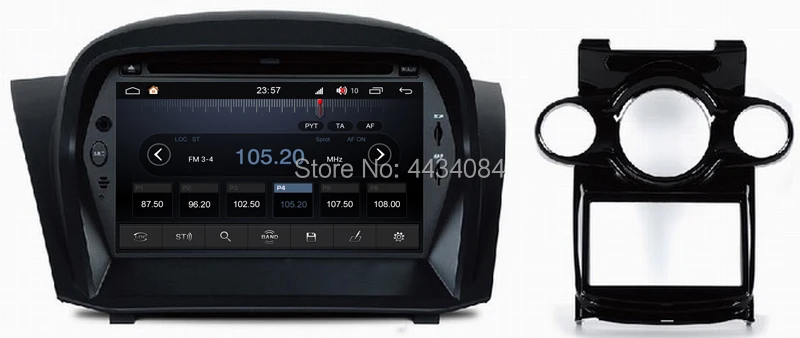 Ouchuangbo автоаудио стерео S300 платформа для Ford Fiesta 2014 Поддержка Wifi 8 ядер 4 + 32 SWC HD