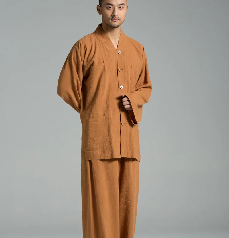 Длинное платье Ciyuan буддийский монах халат медитация летнее прохладное мытье