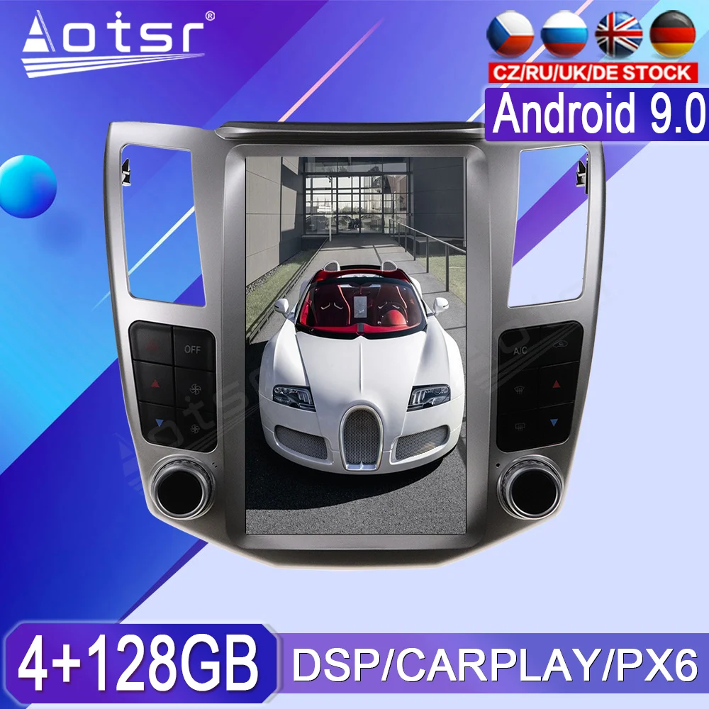 

Магнитола для Lexus RX RX300 RX330 RX350 RX400H 2004 - 2007 Android, магнитола, автомобильный мультимедийный плеер, стерео головное устройство, аудио Тесла