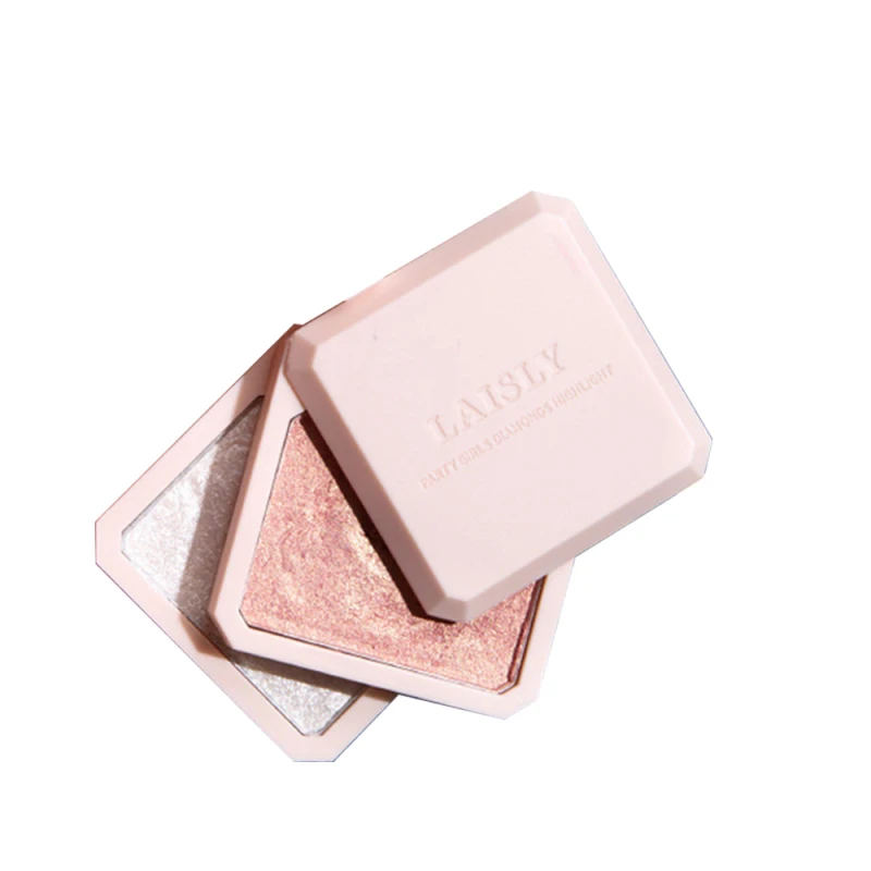 

NewDouble-layer Highlighter Shadow Facial Makeup Face Bronzer High Gloss Shimmer Powder Makeup Cosmetic High-gloss Powder