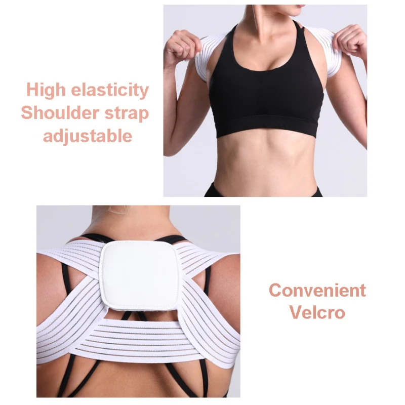 

Back Posture Corrector Breathable Protection Spine Shoulder Posture Correction Band Adjustable Humpback Back Pain Brace