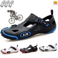 professional cycling shoes mens and womens road flat bottomed ultralight bicycle shoes outdoor mountain trekking cycling shoes