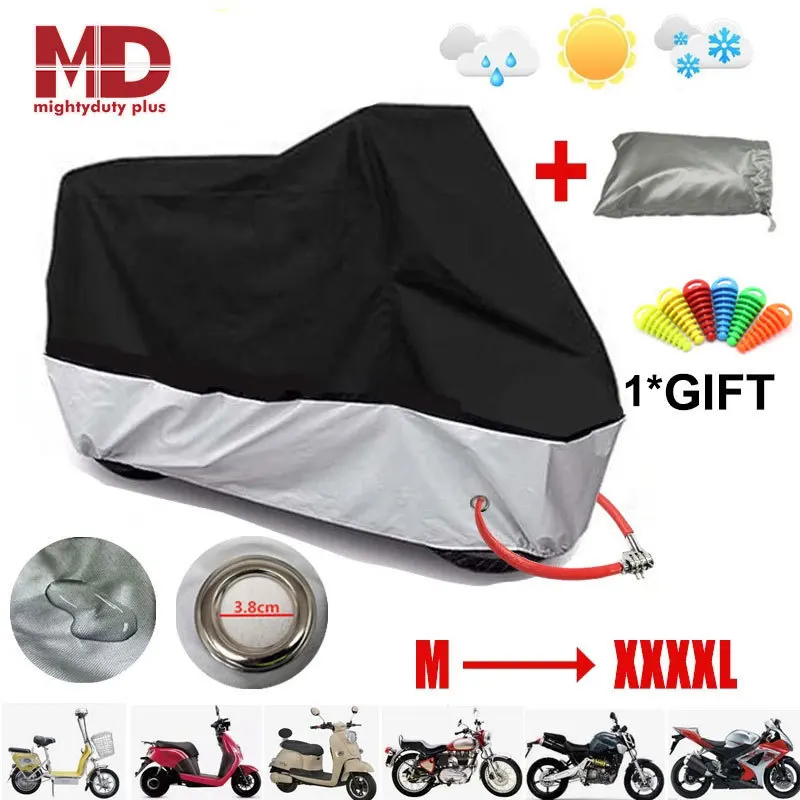 Водонепроницаемый чехол для мотоцикла пылезащитный 4XL и велосипеда | Автомобили