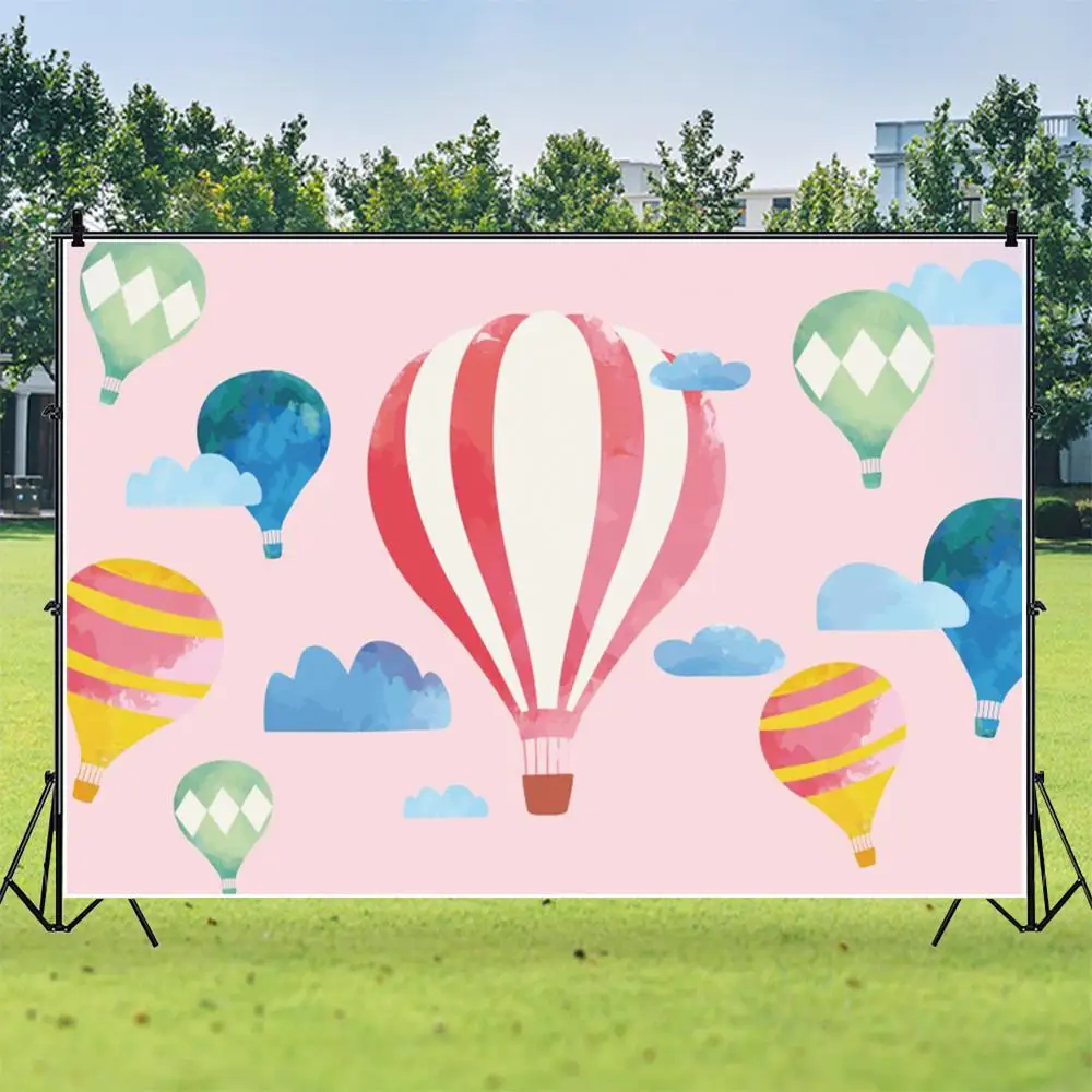 Виниловый фон для фотосъемки новорожденных в честь первого дня рождения