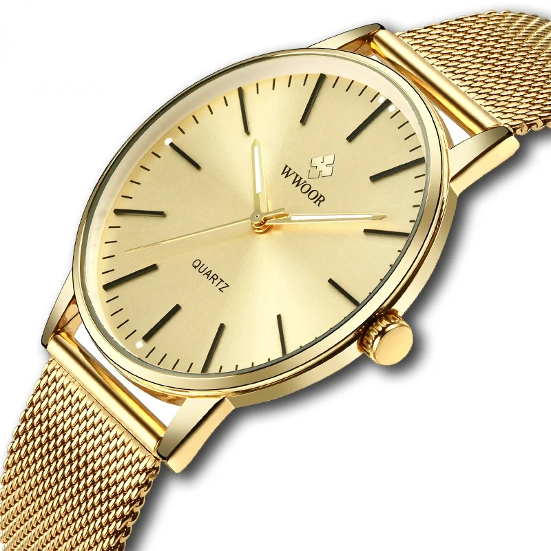 2021 Men Gold Luxury Military Quartz Watch Waterproof Shock Watches Fashion Golden Clock Simple Sports Mens Wrist Watch