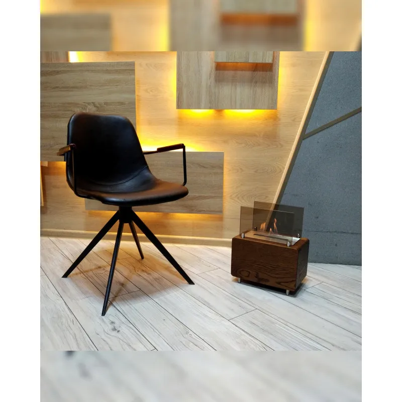 Биокамин из ценных пород дерева Quadro коллекция Designo | Обустройство дома