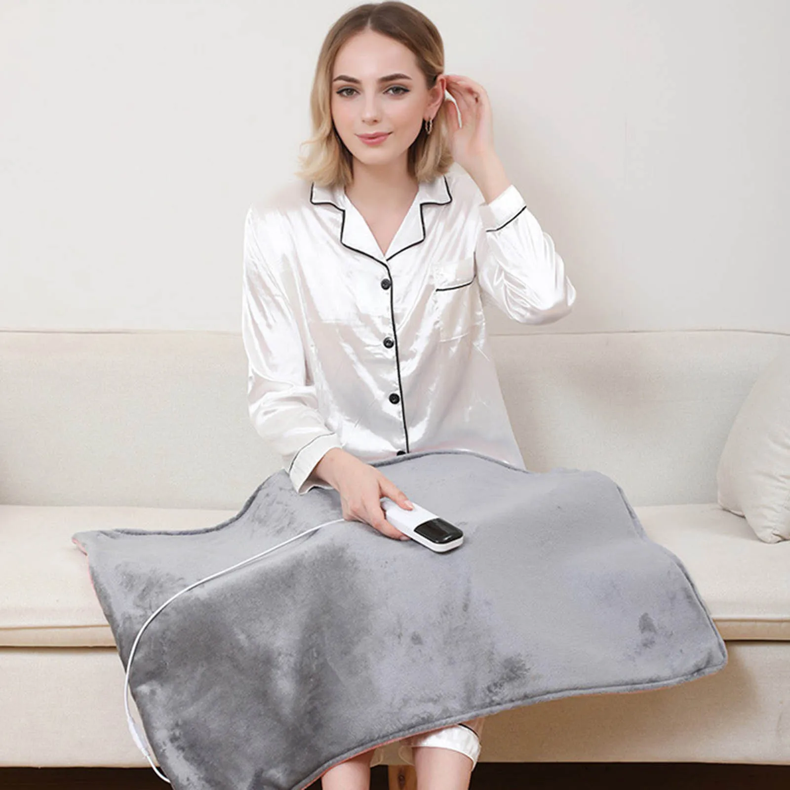 

Multifunctional electric blanket Multi Function Fast Heat Electric Blanket Heated Throw Over Blanket