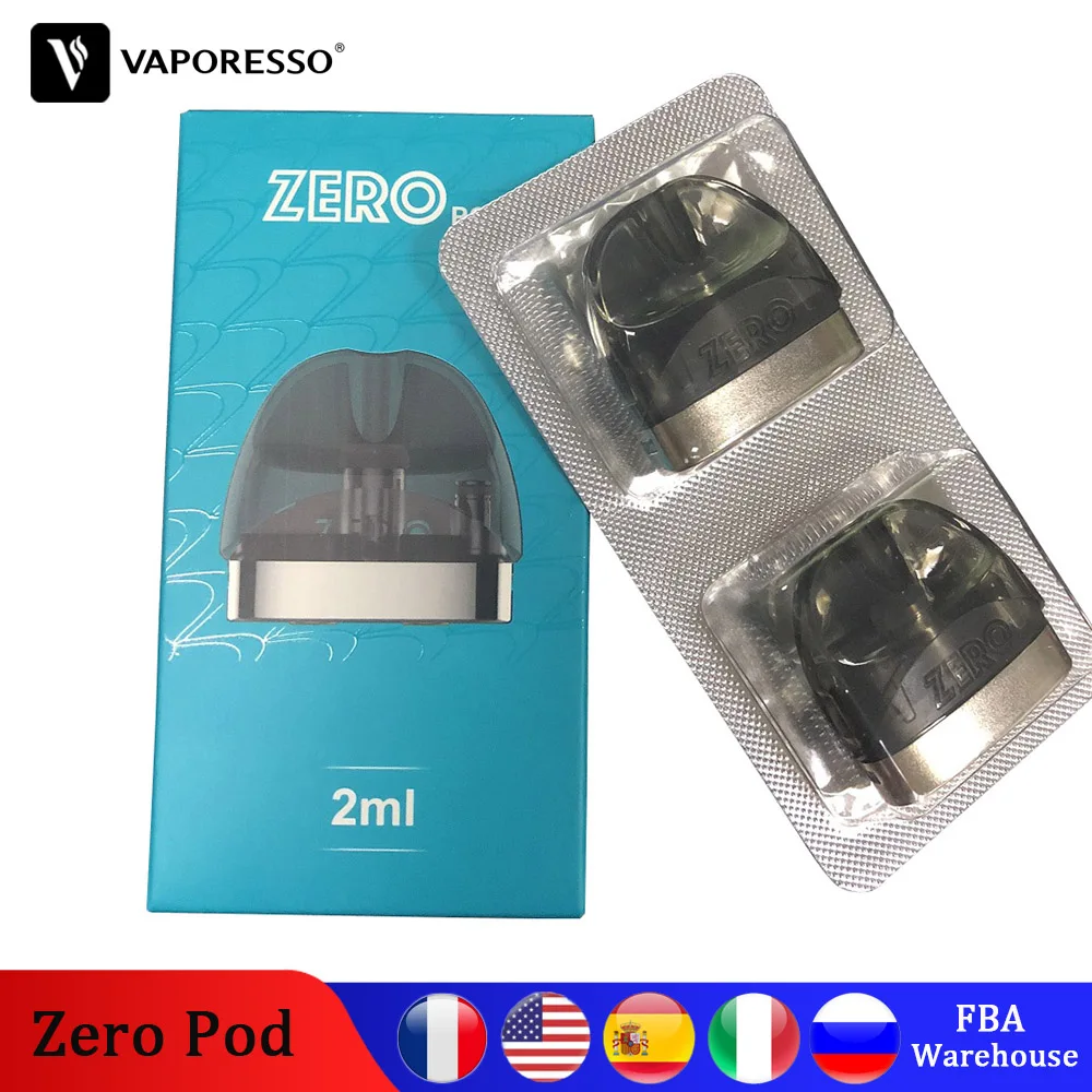 Vaporesso Renova Zero Pod с 2 мл емкостью 1.0ohm катушка головка электронная сигарета бак для Vape электронная сигарета zero kit pod