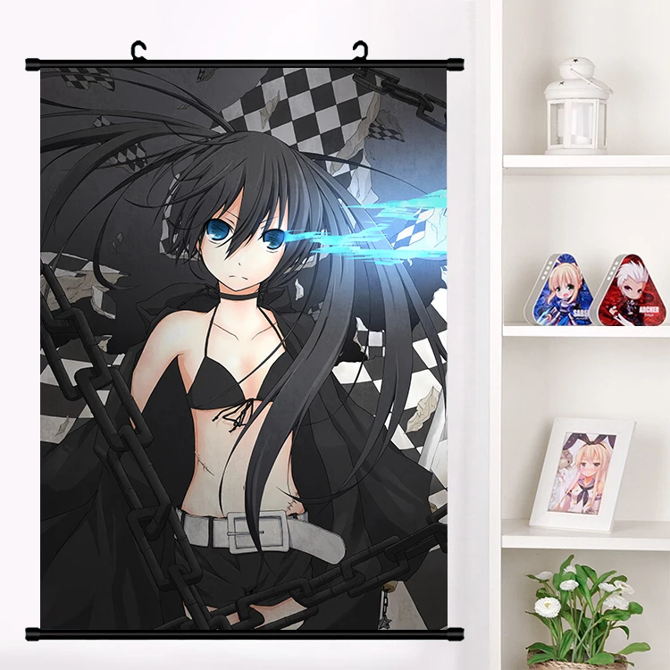 Аниме BLACK ROCK SHOOTER наклейки на стену панно настенные подвесные плакаты домашний