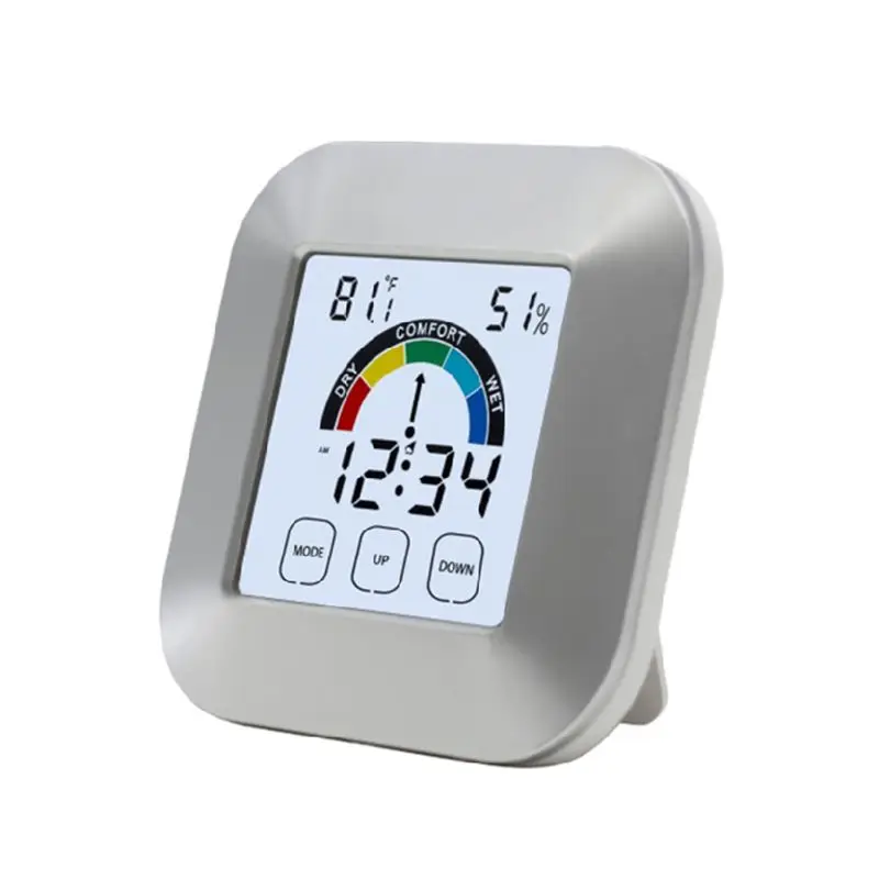 

Color Screen Electronic Clock Indoor Comfort Indicator New Thermometer And Hygrometer KX4B