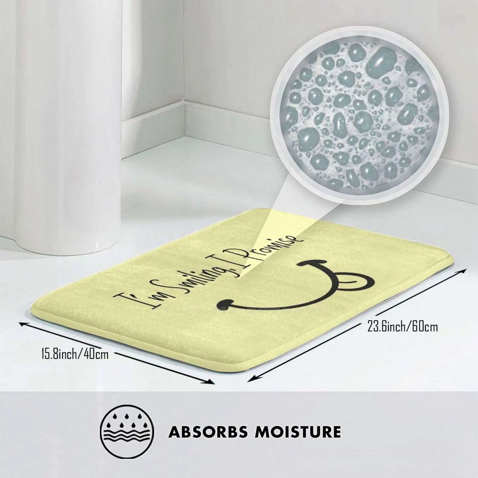 Я Улыбаюсь, Обещаю, Комфортабельный Коврик для Двери, Ковер, Подушка, Забавная Цитата Медсестры «Я Под Этим для Мамы».