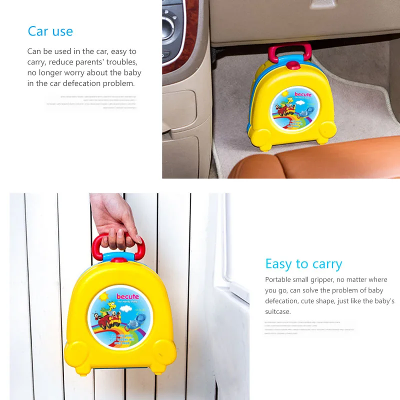 

Baby Portable Small Toilet Pedestal Pan Potty Seat Travel Camping Urinal Cushion Toilet Chair Pad Mat Potty Toilet Training Seat