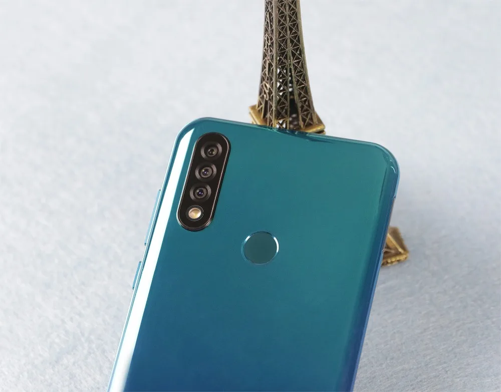 OUKITEL C17 Тройная задняя камера 6,35 дюйма Android 9,0 смартфон MT6763 3 Гб 16 Гб отпечаток пальца для лица ID 3900 мАч мобильный телефон