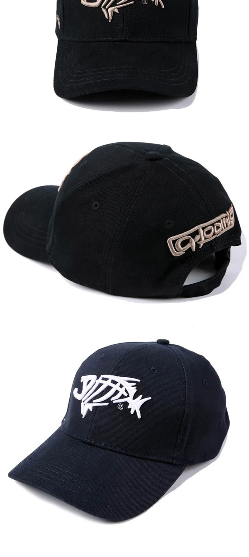 Рыбья кость Для Мужчин's Бейсбол Кепки Для женщин Snapback Рыбацкая шляпа c вышивкой, для отца пижамный комплект с рисунком «человека Кепка-тракер в армейском стиле летние Фишер бренд Для мужчин Кепки