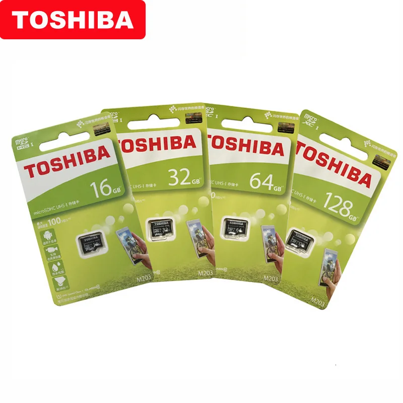 Беспроводной wifi адаптер ezshare карта памяти TOSHIBA Micro SD M203 C10 16 ГБ 32 64 128 TF-карта для