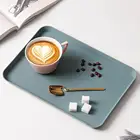 Nordic Простой прямоугольный фруктовый Пластик лоток для хранения Кухня поставки тарелка для фруктов Ресторан отеля хлеб кастрюли лоток