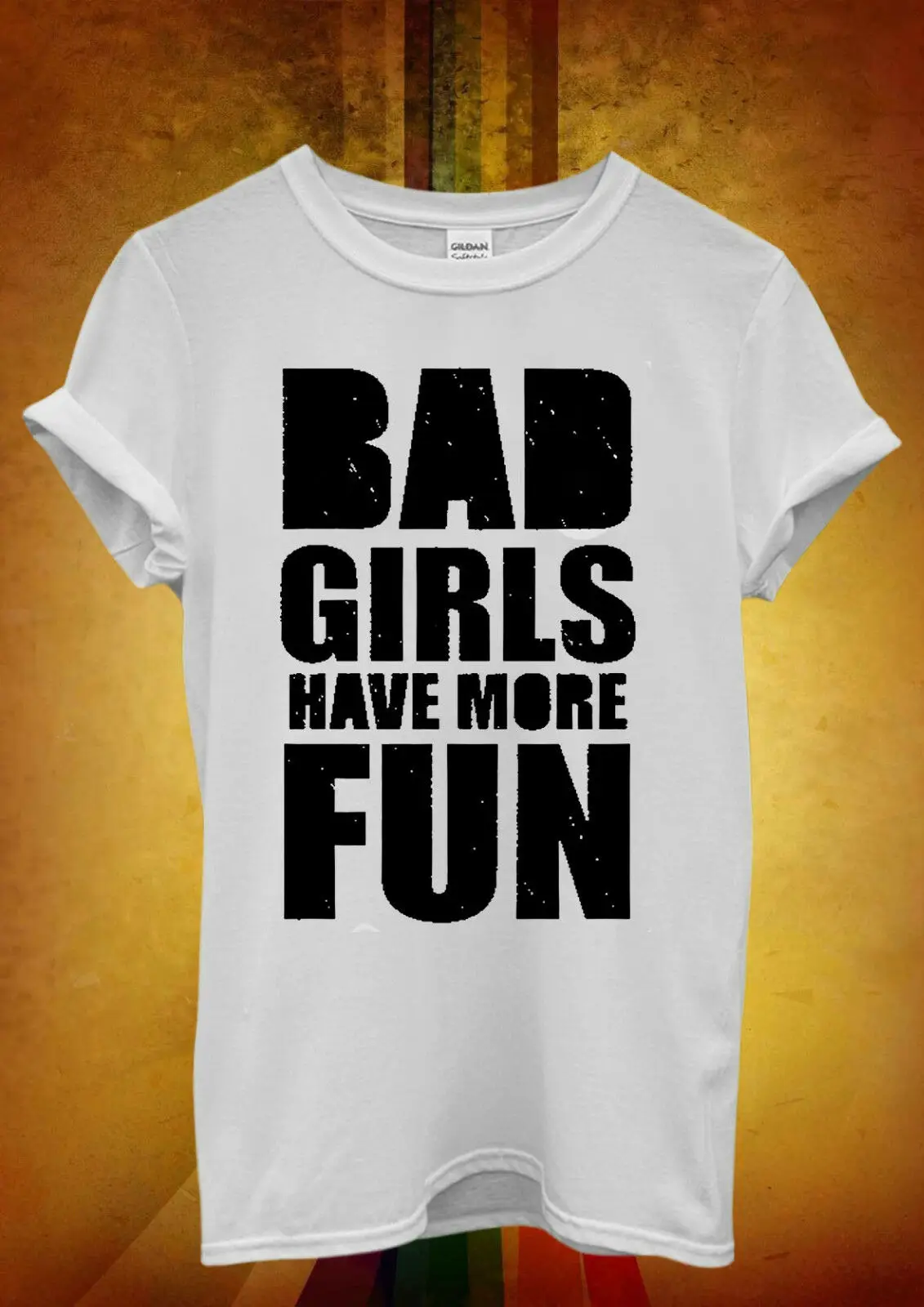 Bad Girls Have More Fun сексуальные мужские футболки 358 мужская летняя футболка с круглым