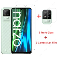 for realme narzo 50i tempered glass for realme narzo 50i 50a 30a 20a 20 30 pro 5g clear screen protector camera lens glass film