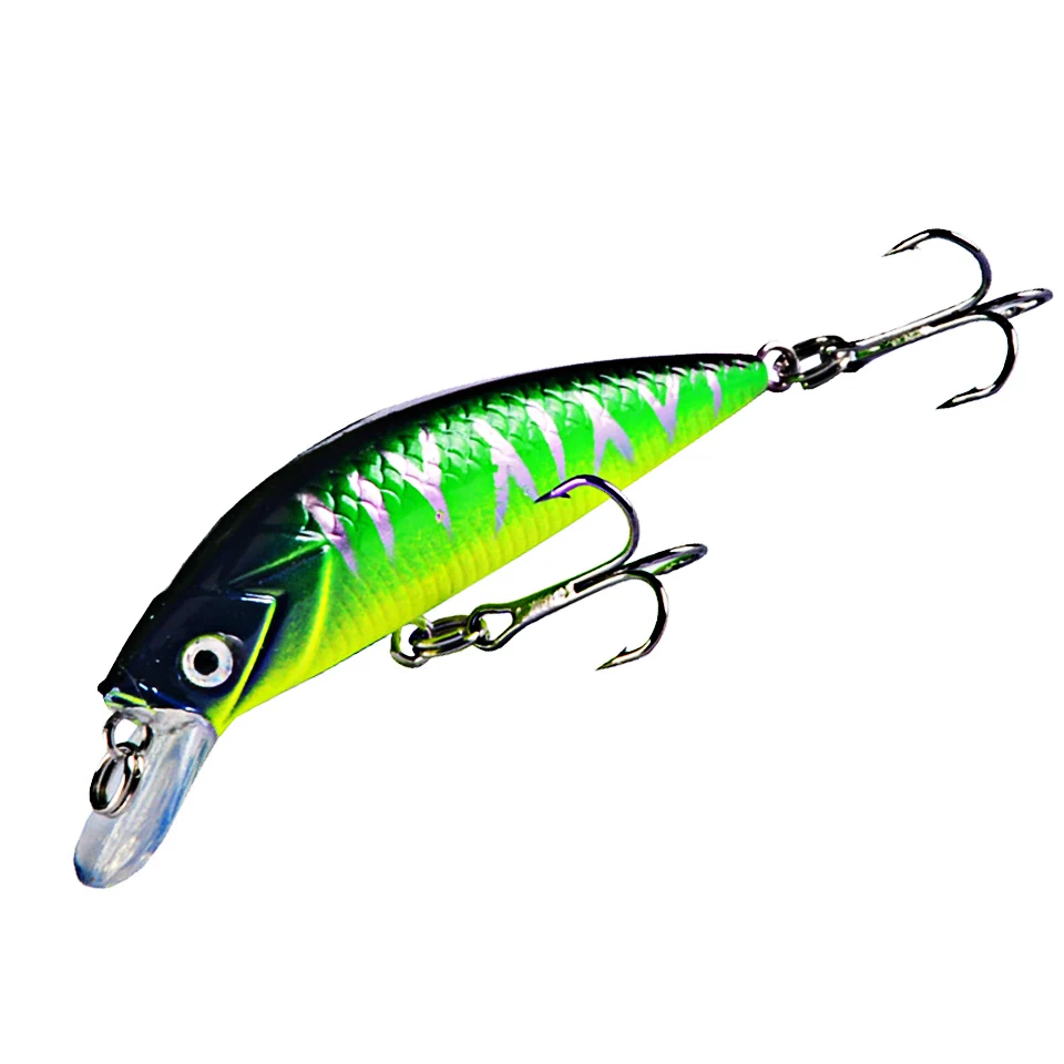 

1PCS Minnow Fishing Lure 60mm 6g Sinking Hard Bait Wobbler Jig Bait Crankbait Carp Striped bass Pesca Fishing tackle SwimBait