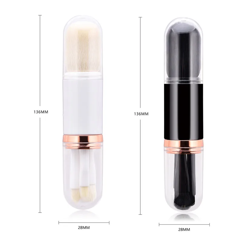 4 в 1 кисти для макияжа|Аппликатор теней век| |