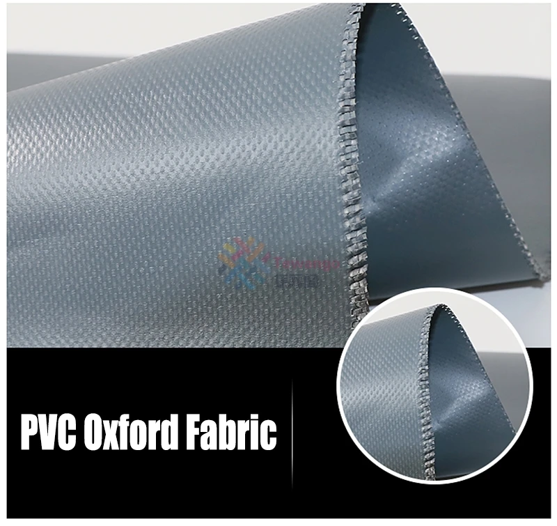 Tewango сверхпрочный ПВХ Оксфордский холст 550GSM Водонепроницаемый брезент 0 5 мм
