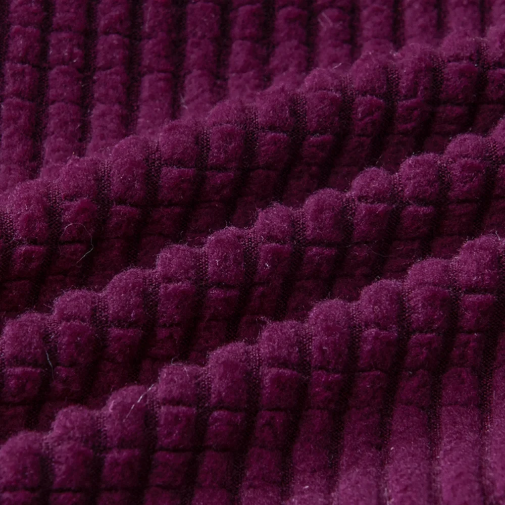 

Round Bar Stool Cushion Elastic Stretchy Seat Protective Case Removable Chair Cover for Hotel Party Office (Deep Blue 30-38cm in