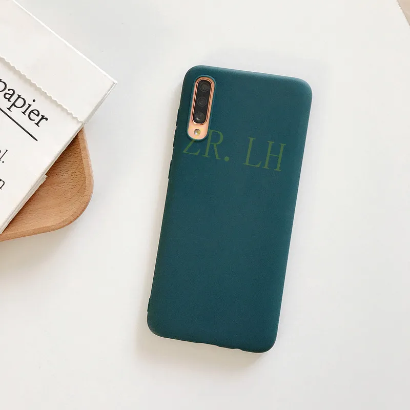 Конфеты Макаруны Цвет чехол для samsung GalaxyA5 A50 A70 J4 J6 плюс J8 A6 A7 A8 S8 S9 S10 плюс Note9 M20 Мягкая обложка