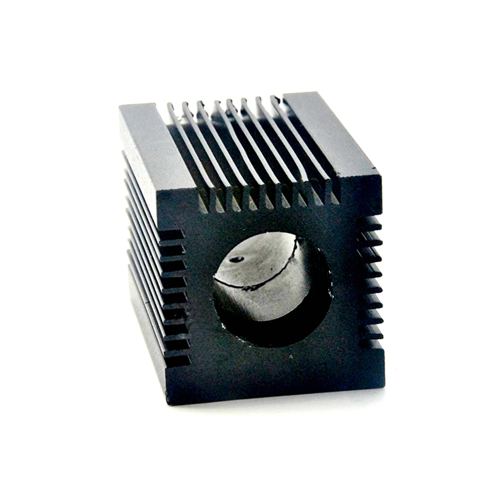 Корпус лазерного модуля 33x33x50 мм для 5 6 TO 18 LD с 405nm 450 нм голубым лазерным стеклянным