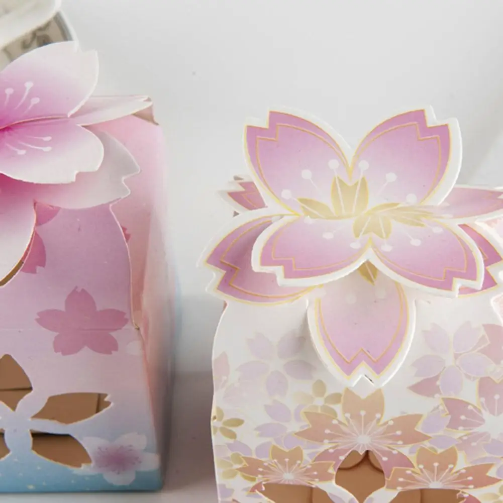 10 шт./компл. полые DIY для конфет и печенья подарок Коробки романтические свадьбы декор свадьба, для конфет коробка с лентой 2 цвета