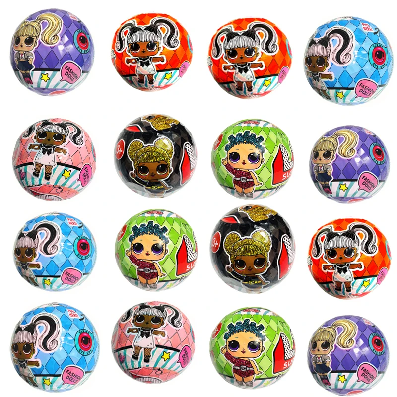 Лол. Сюрприз! Игрушка кукла мяч с сюрпризом для демонтажа забавное яйцо модная