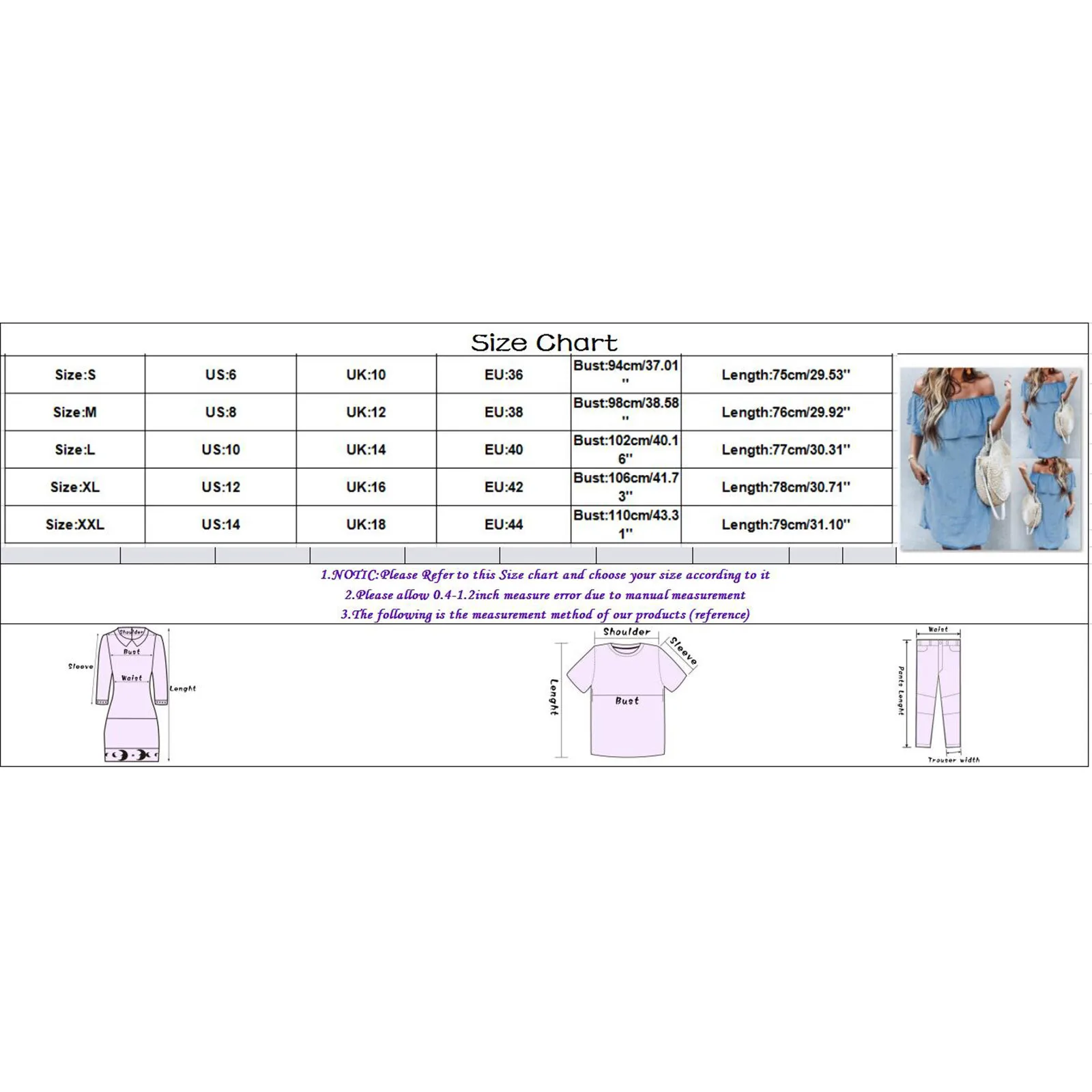 

Slash Off Shoulder Summer Dress Women Summer Casual Loose Solid Color Loose Denim Shirt Sleeveless Casual Daily Streetwear Dress