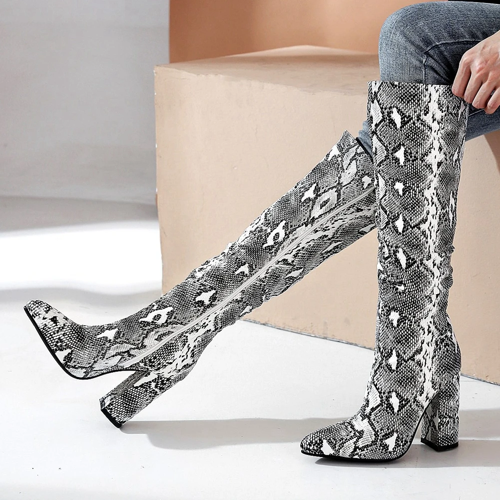 

Sarairis 2020 Big Size 43 Sexy Office Lady Paty High Heels Fashion Boots Female Winter Shoes Woman