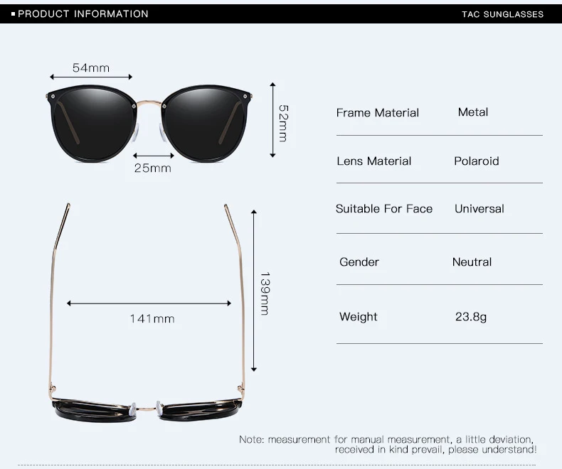 Classic italy design womens sunglasses plastic frame metal temples fashion polarised sun glasses for woman oculos feminino