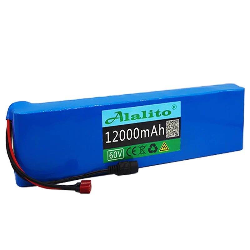60V 12AH 1000W литий-ионный аккумулятор 67 2 V 12000mAh Электрический велосипед батарея