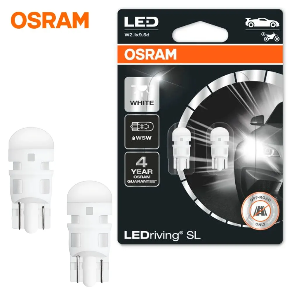 Автомобильные светодиодные лампы Osram W5W LEDRIVING SL 6000K GEN3 (2 шт.) 2825DWP-02 - купить по