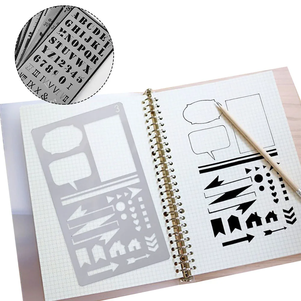 Креативный шаблон для рисования размер ручная учетная запись альбом сделай сам