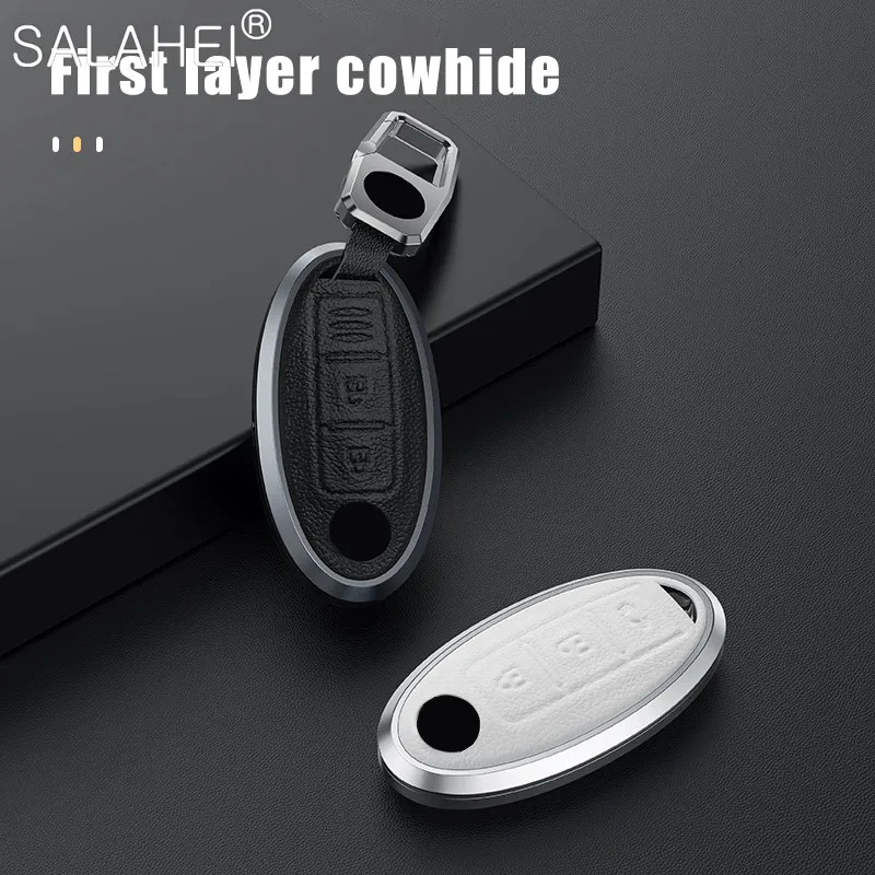 

Car Key Fob Cover Case Shell For Nissan Qashqai Juke J10 J11 X-Trail T32 T31 Kicks Tiida Pathfinder Note For Infiniti Q50 QX60