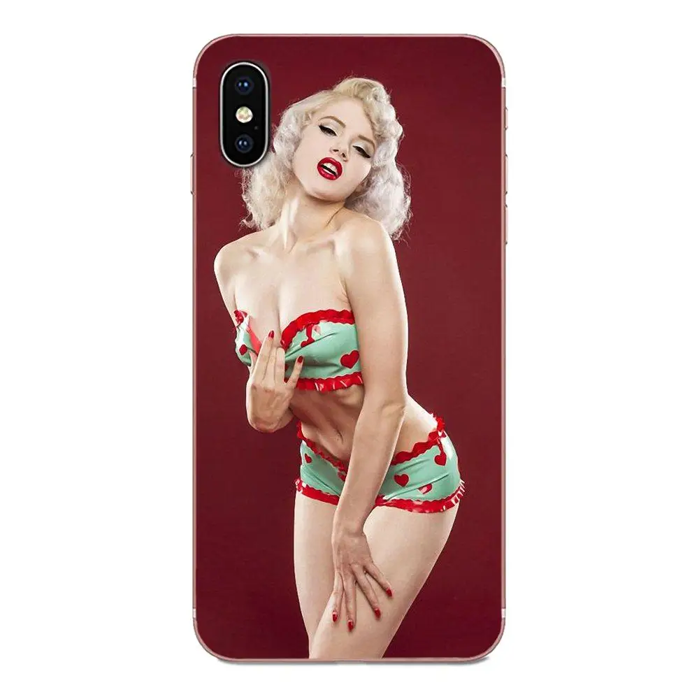 Для sony Xperia Z Z1 Z2 Z3 Z4 Z5 compact Mini M2 M4 M5 T3 E3 E5 XA XA1 XZ Премиум Мягкая кожа PinUp шпильки для
