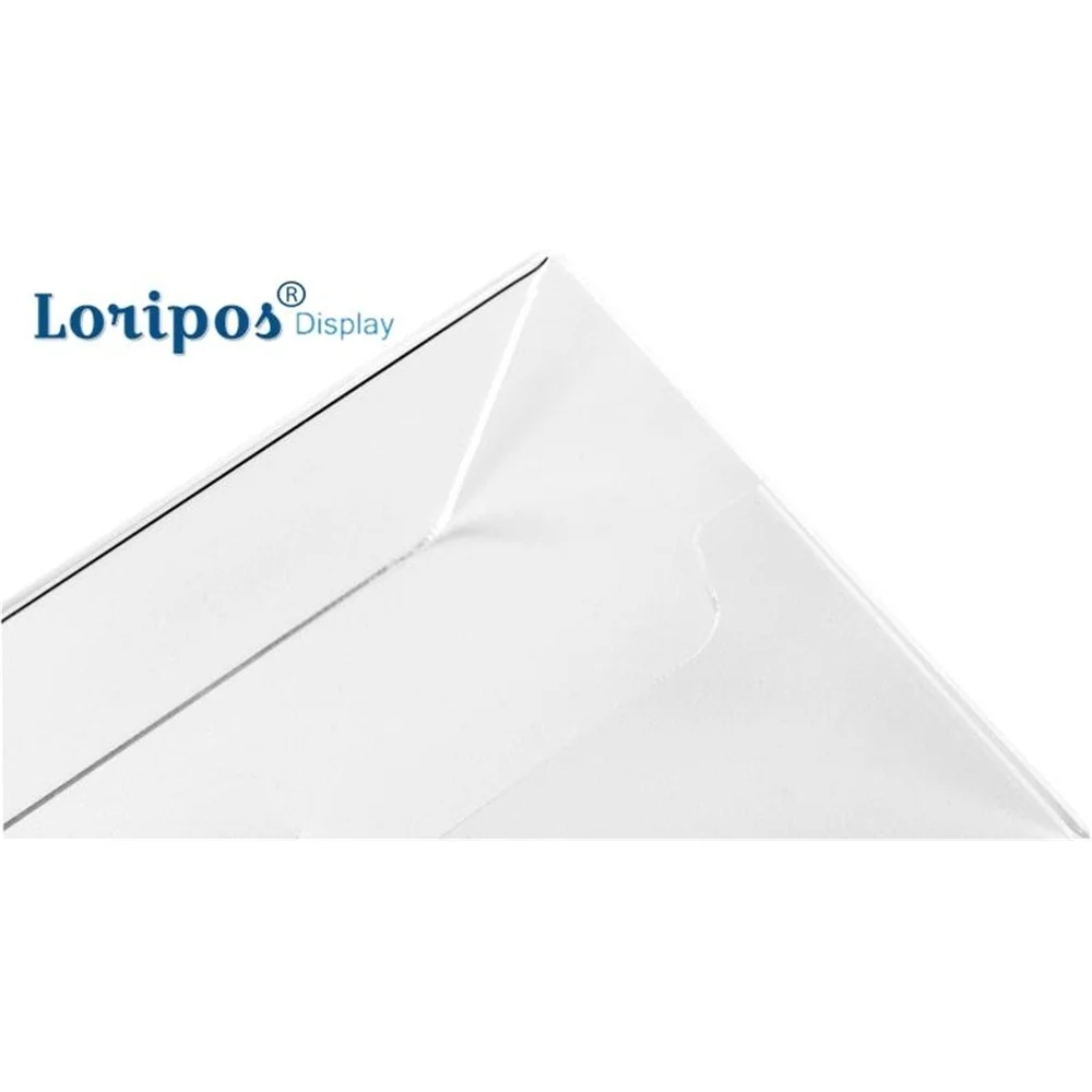 Табличка L-образной формы акриловая Вертикальная Горизонтальная прозрачная