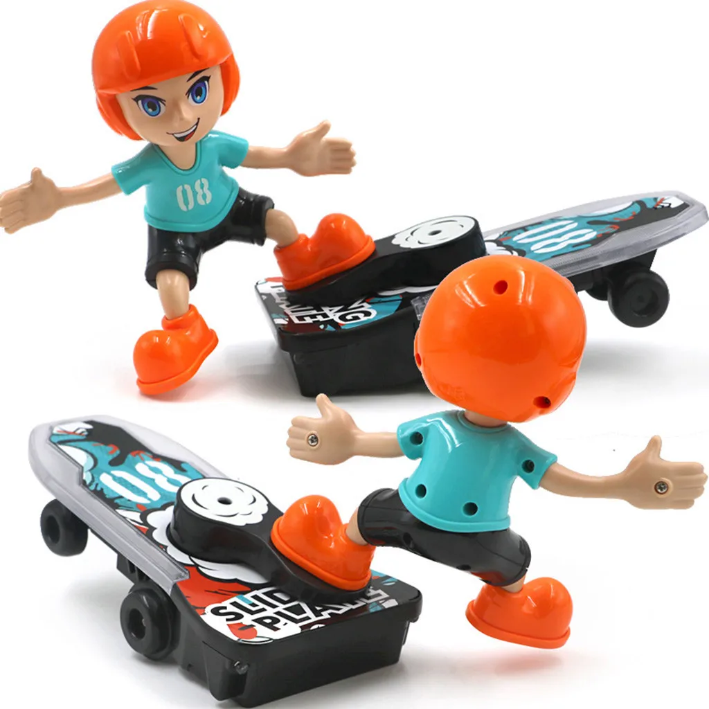 Electrical Stunt Scooter 360 Rotating Tumble Music Led Light Cartoon Toys Funny juguetes kids toys brinquedos игрушки New style |