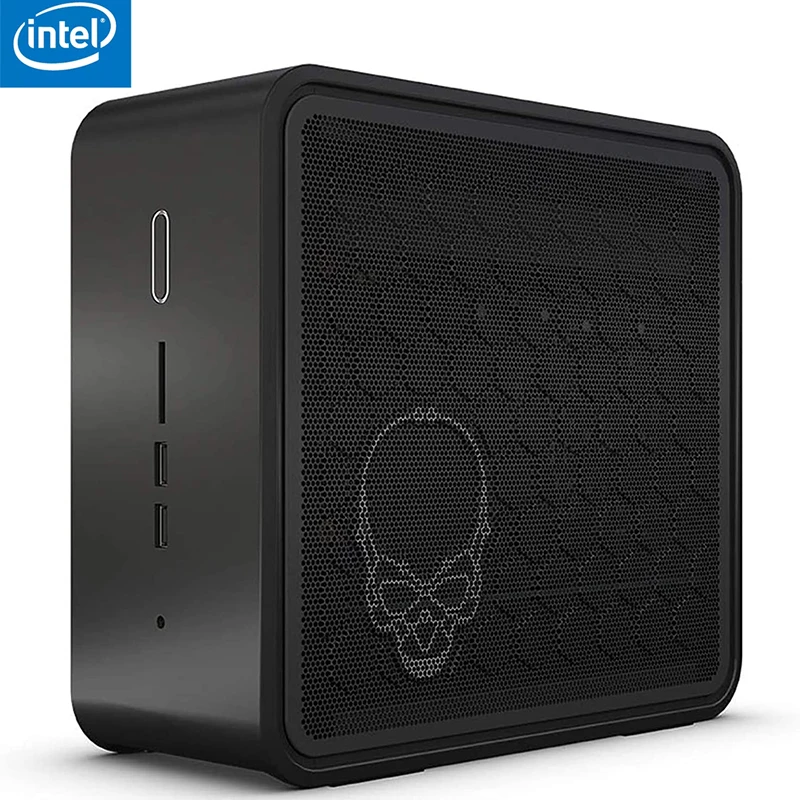 Настольный компьютер Intel NUC9i7QNX с призраком черепом ущельем ванной Thunderbolt Wi-Fi 6 HDMI
