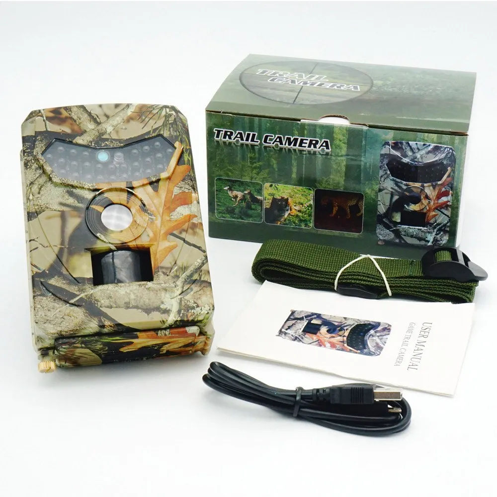 

Outdoor Hunting Camera 12MP Or 16MP Detector HD Waterproof Infrared Heat Sensing Night Vision Wildlife Trail Camera Monitoring