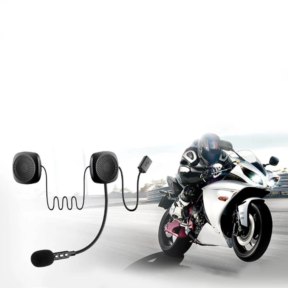Bluetooth-гарнитура для мотоциклетного шлема 20 м водонепроницаемая | Автомобили и