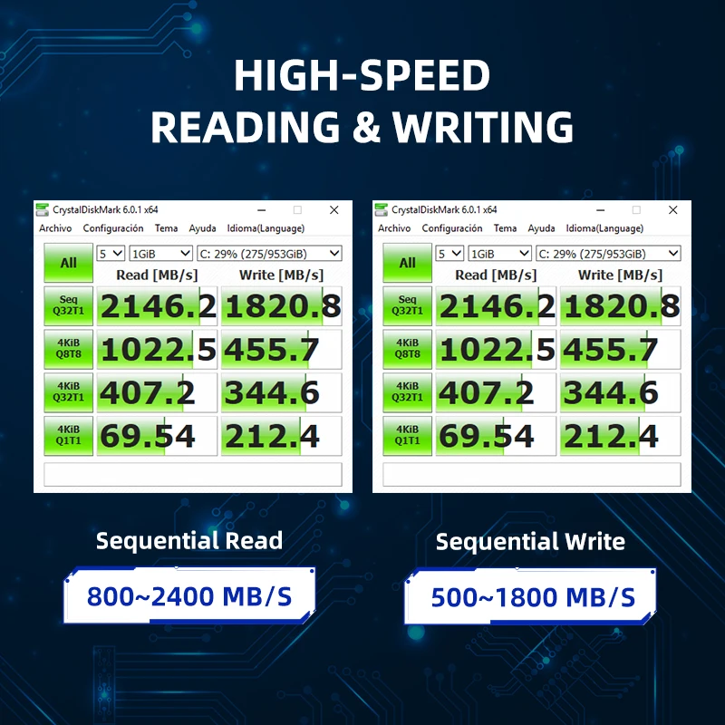Твердотельный накопитель KingSpec M2 SSD M.2 PCIE 240 ГБ NVME 2280 128 256 512 1 ТБ внутренний диск