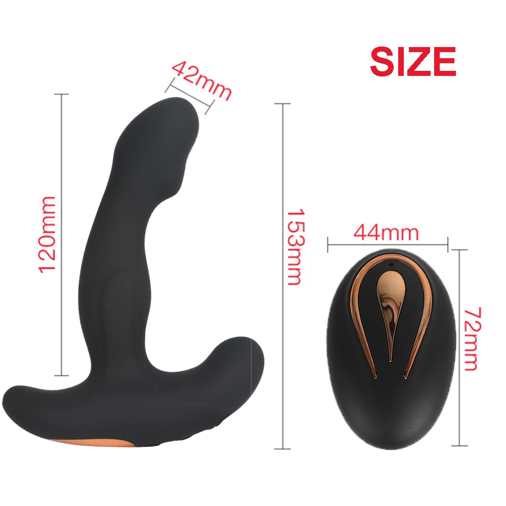 Беспроводной удаленный Анальный вибратор для мужчин секс-игрушки Анальная