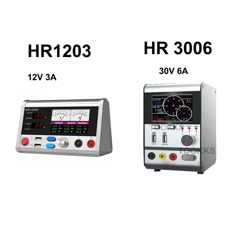 HR1203 интеллектуальный регулятор напряжения измеритель мощности тока 3A осциллограф тока для iPhone samsung Ремонт мобильных телефонов