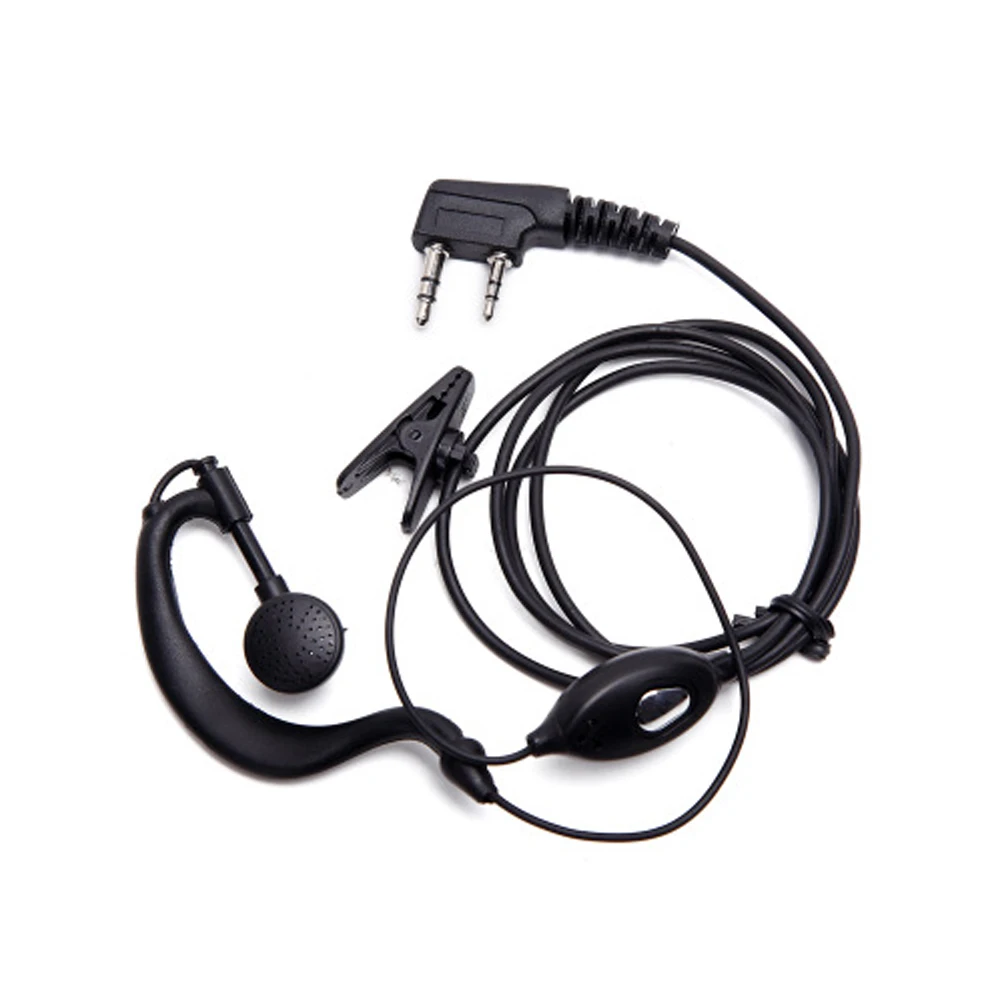 Baofeng Walkie Talkie наушник двухсторонний радиоприемник оригинальные аксессуары для UV-9R plus BF T1 или K разъем UV-5R BF 888S гарнитура