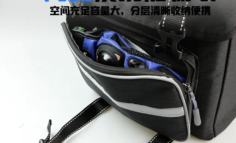 LINGMAI 28L сумка для велосипеда рюкзак Bolsa Bicicleta Перевозчик сумки для багажника для езды на велосипеде для велосипеда мопеда задний дорожный Багаж сумка